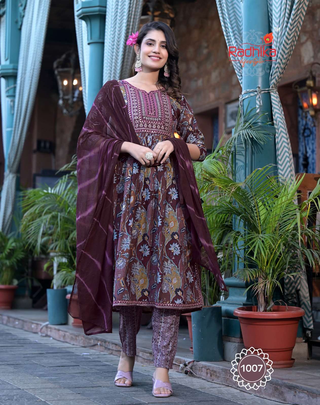 RADHIKA lifestyle RESHAM VOL1 Kurti Wholesale catalog