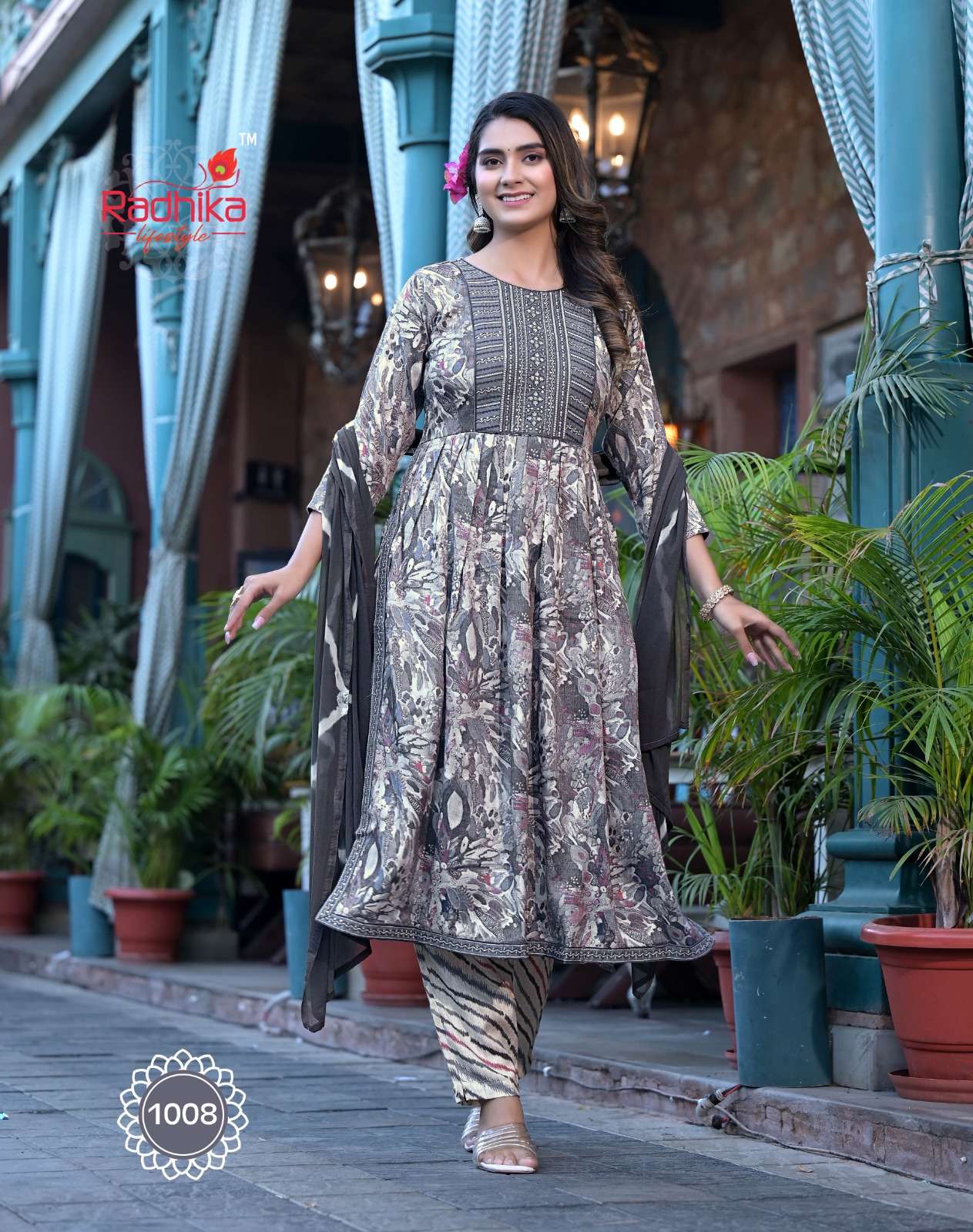 RADHIKA lifestyle RESHAM VOL1 Kurti Wholesale catalog