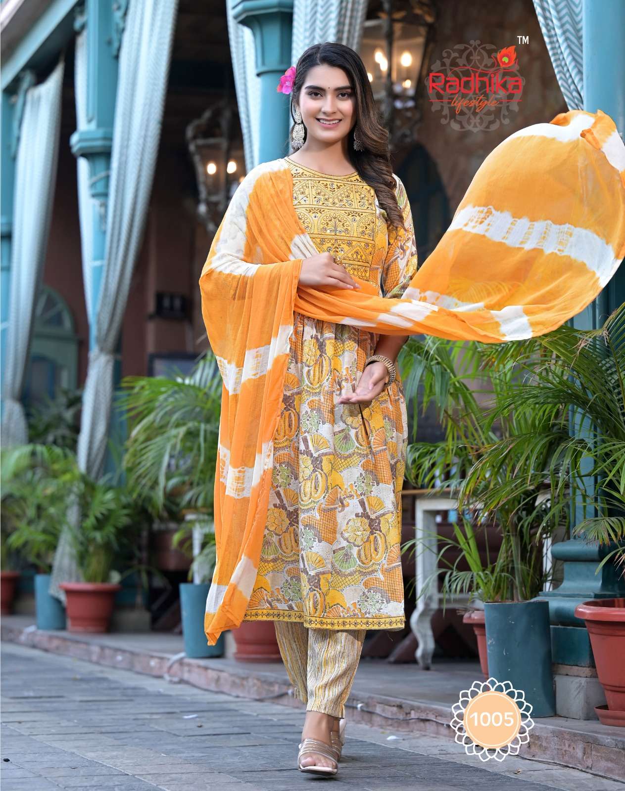RADHIKA lifestyle RESHAM VOL1 Kurti Wholesale catalog