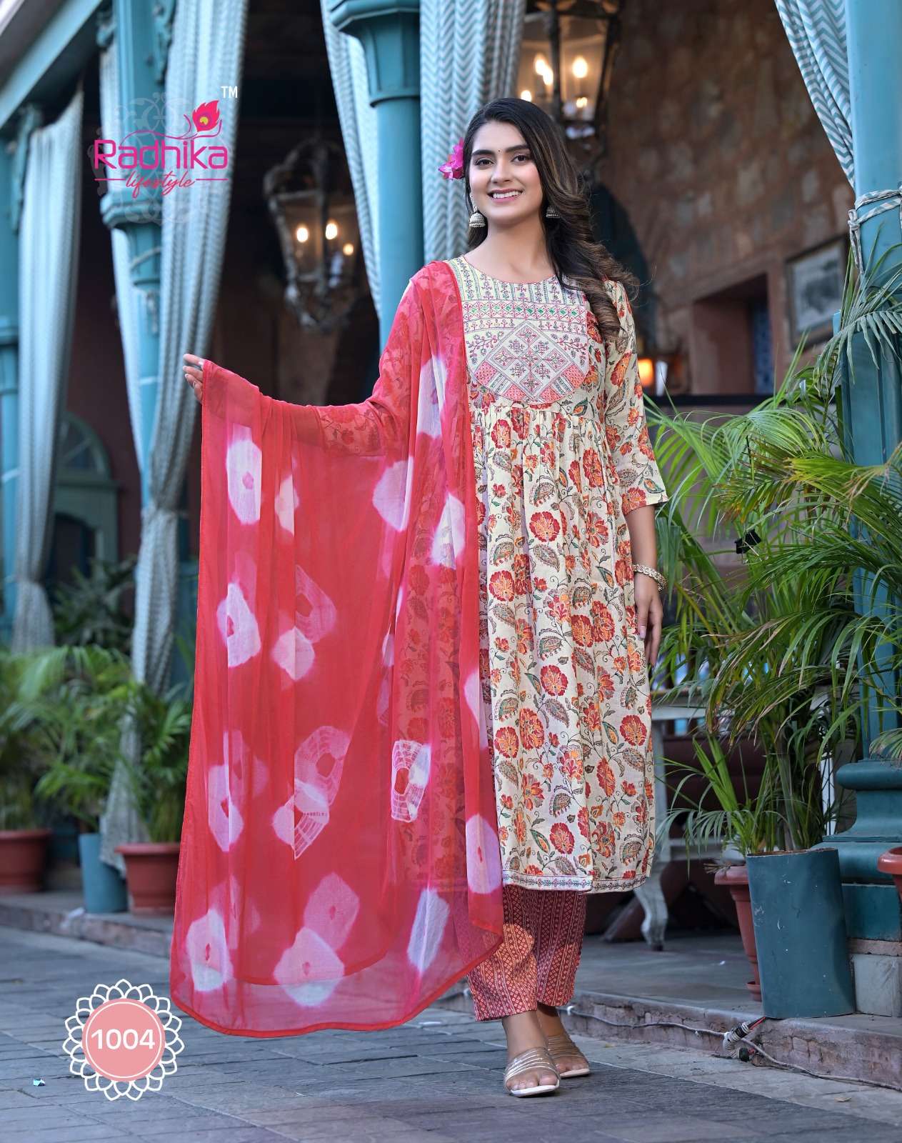RADHIKA lifestyle RESHAM VOL1 Kurti Wholesale catalog