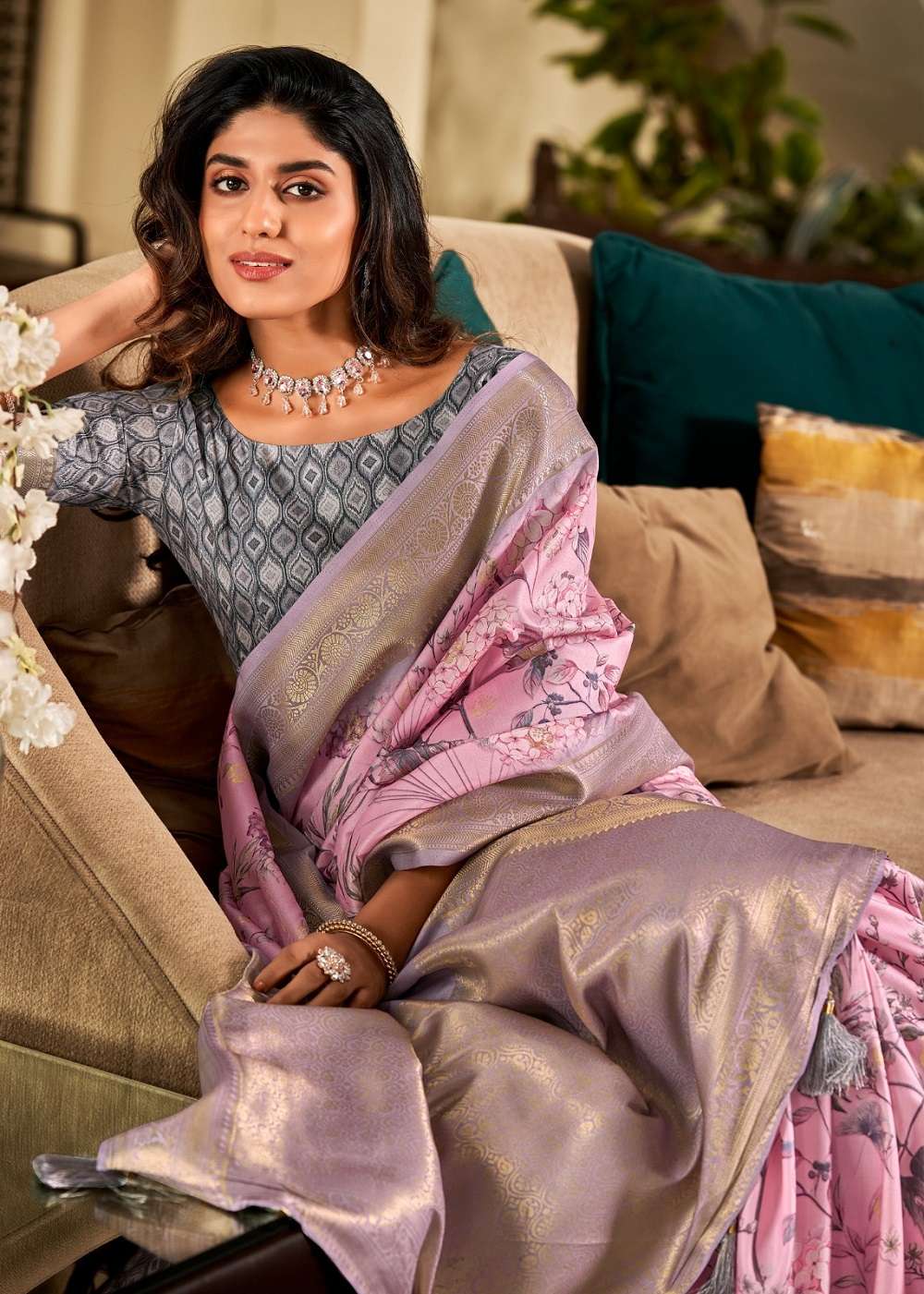 Rajpath Shrinika Soft Silk Digital Print Sarees Wholesale catalog