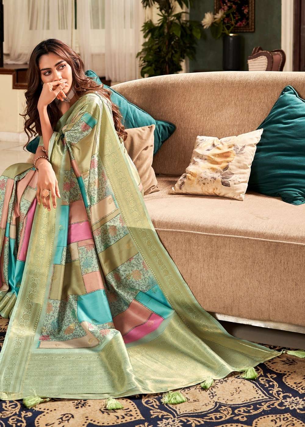 Rajpath Shrinika Soft Silk Digital Print Sarees Wholesale catalog