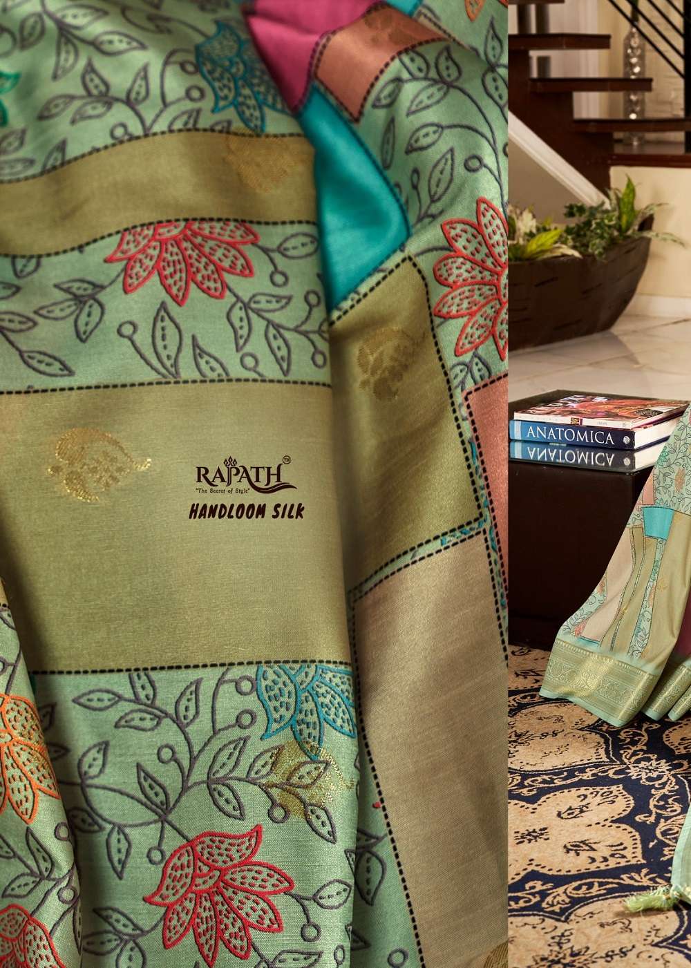 Rajpath Shrinika Soft Silk Digital Print Sarees Wholesale catalog