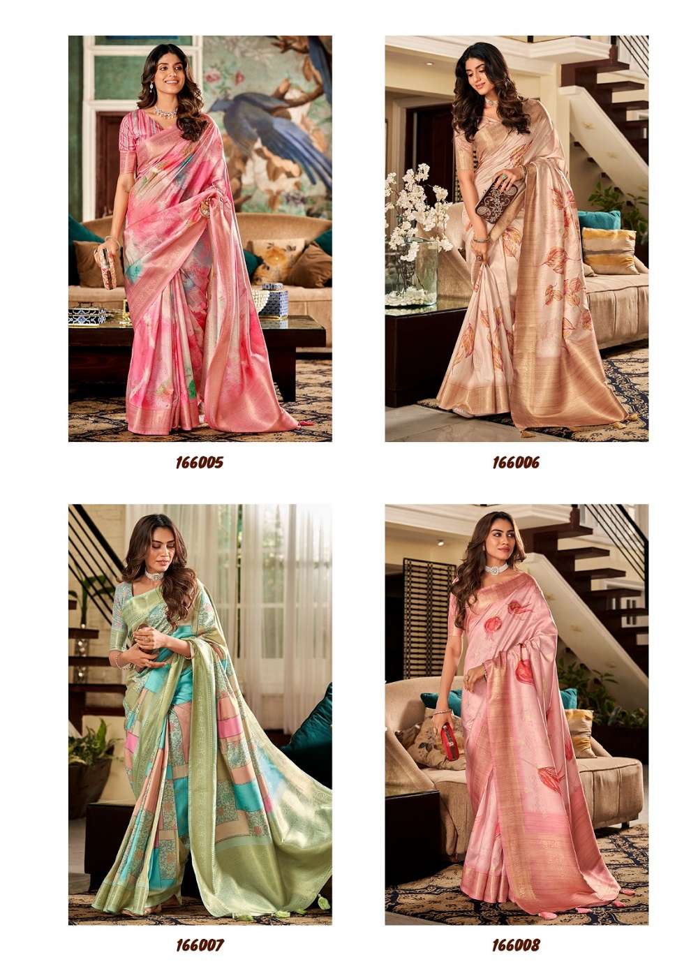 Rajpath Shrinika Soft Silk Digital Print Sarees Wholesale catalog