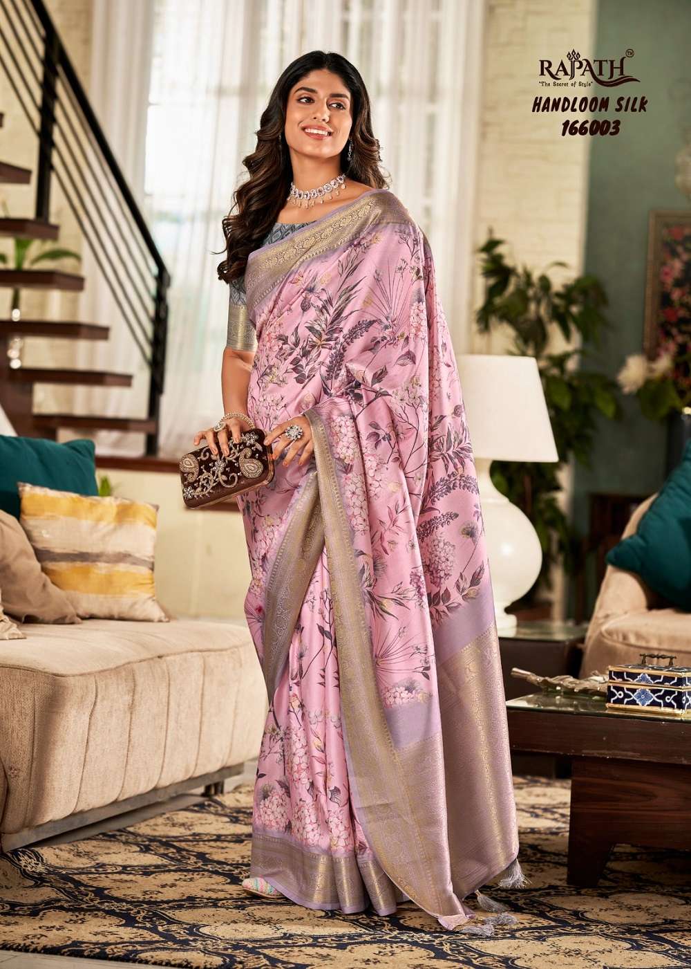 Rajpath Shrinika Soft Silk Digital Print Sarees Wholesale catalog