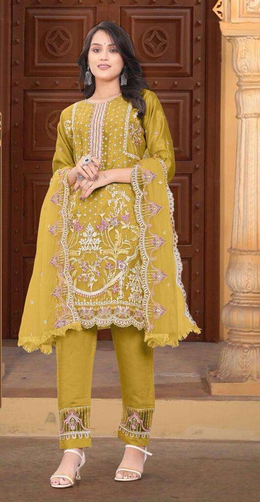 Ramsha R 1103 Organza Pakistani Suits Wholesale catalog