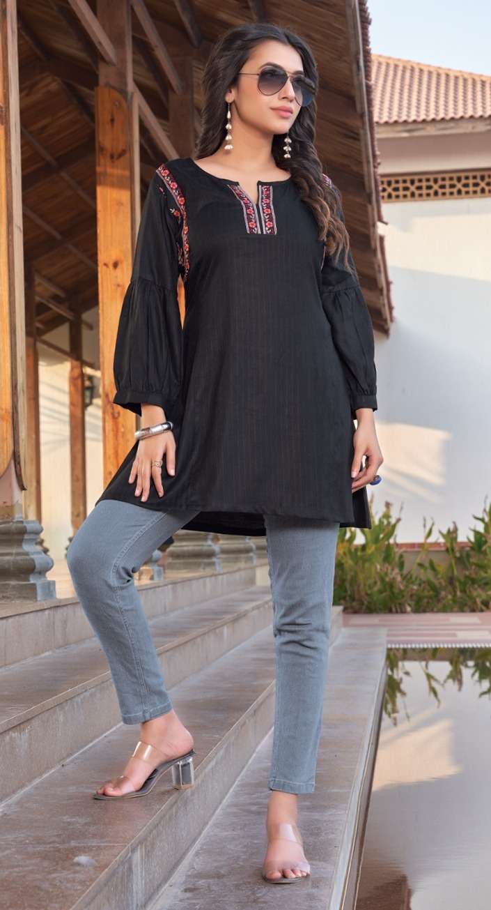 Rangmaya FAME  Short Tops Kurti Wholesale catalog