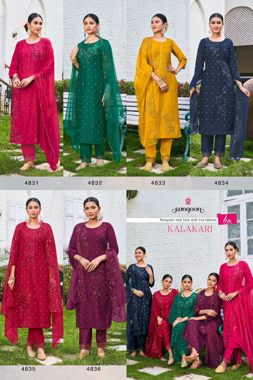 Rangoon Kalakari kurti Wholesale catalog