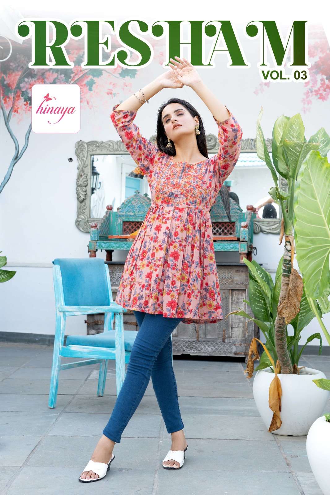 RESHAM vol-3 Kurti Wholesale catalog