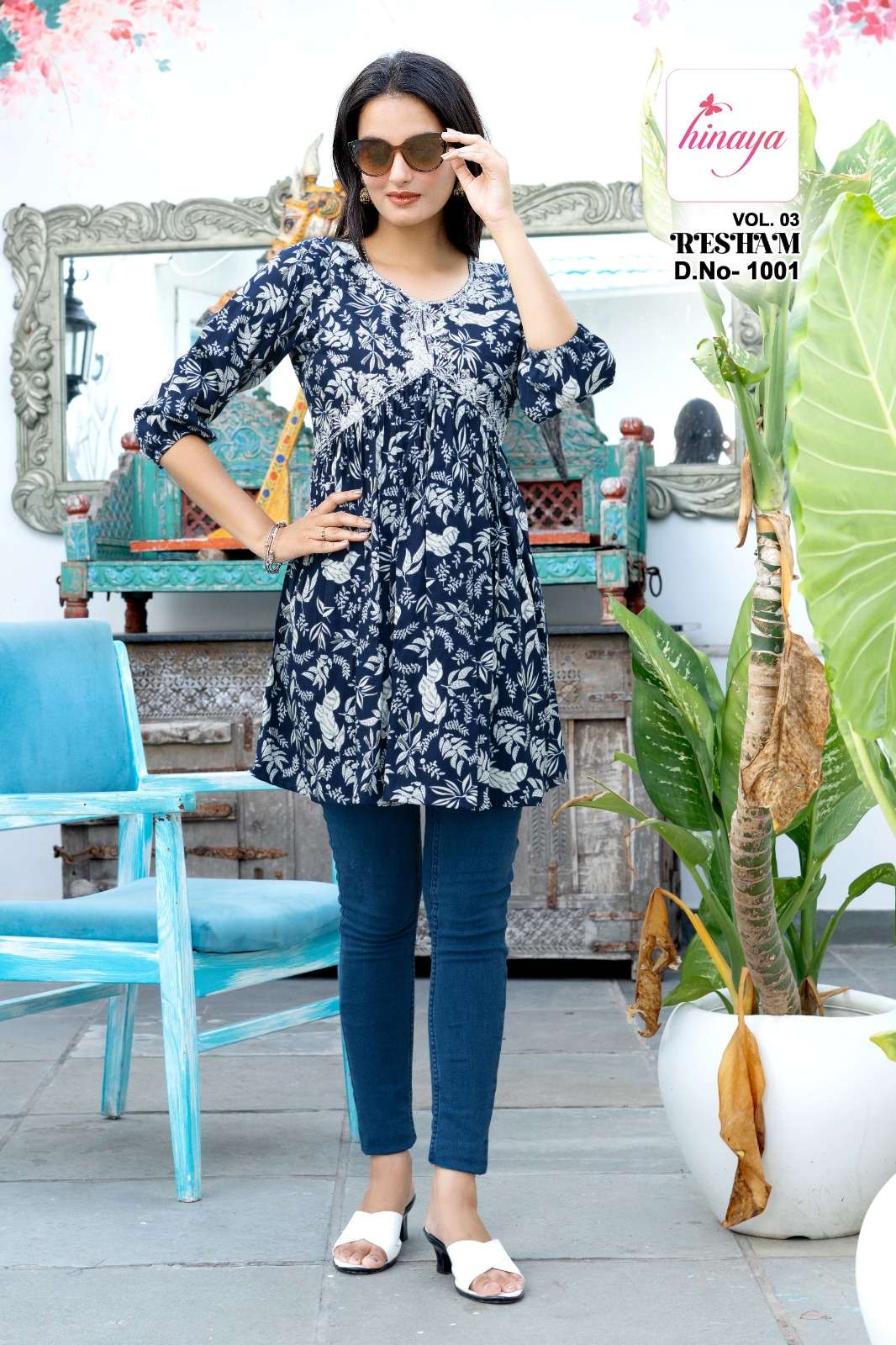 RESHAM vol-3 Kurti Wholesale catalog