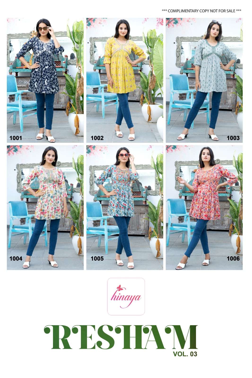 RESHAM vol-3 Kurti Wholesale catalog