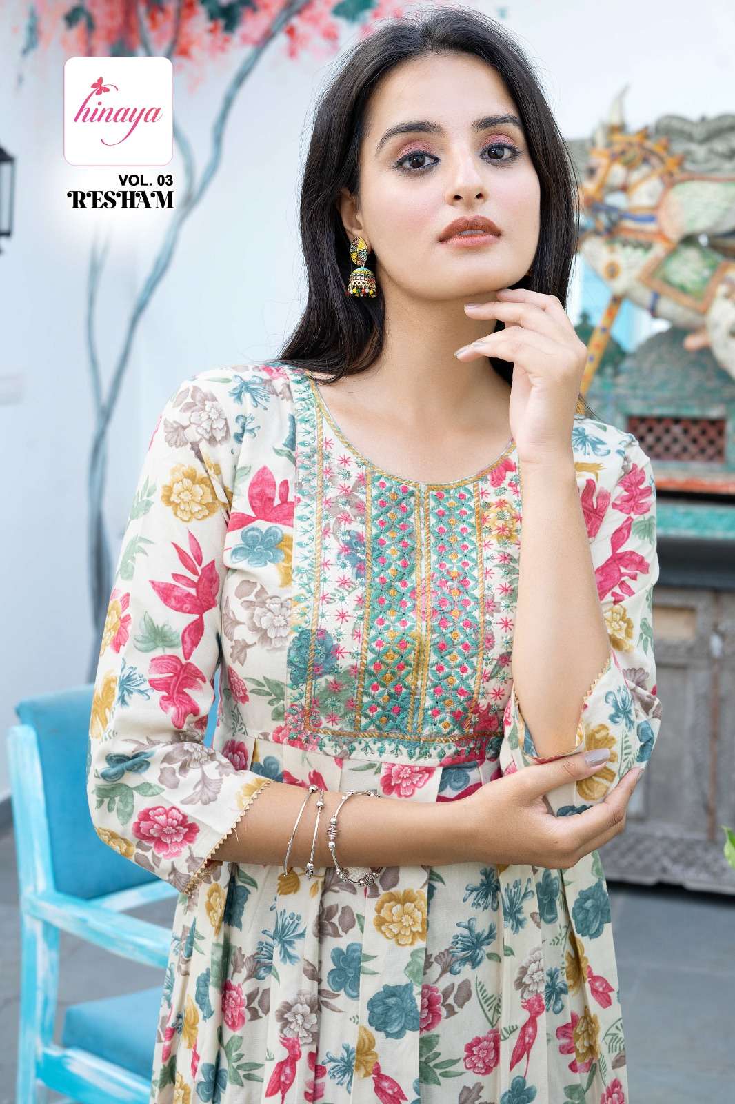 RESHAM vol-3 Kurti Wholesale catalog