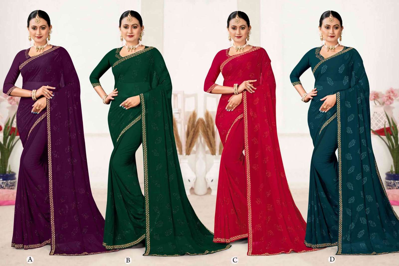 Ronisha FERRARI  Designer Saree Wholesale catalog