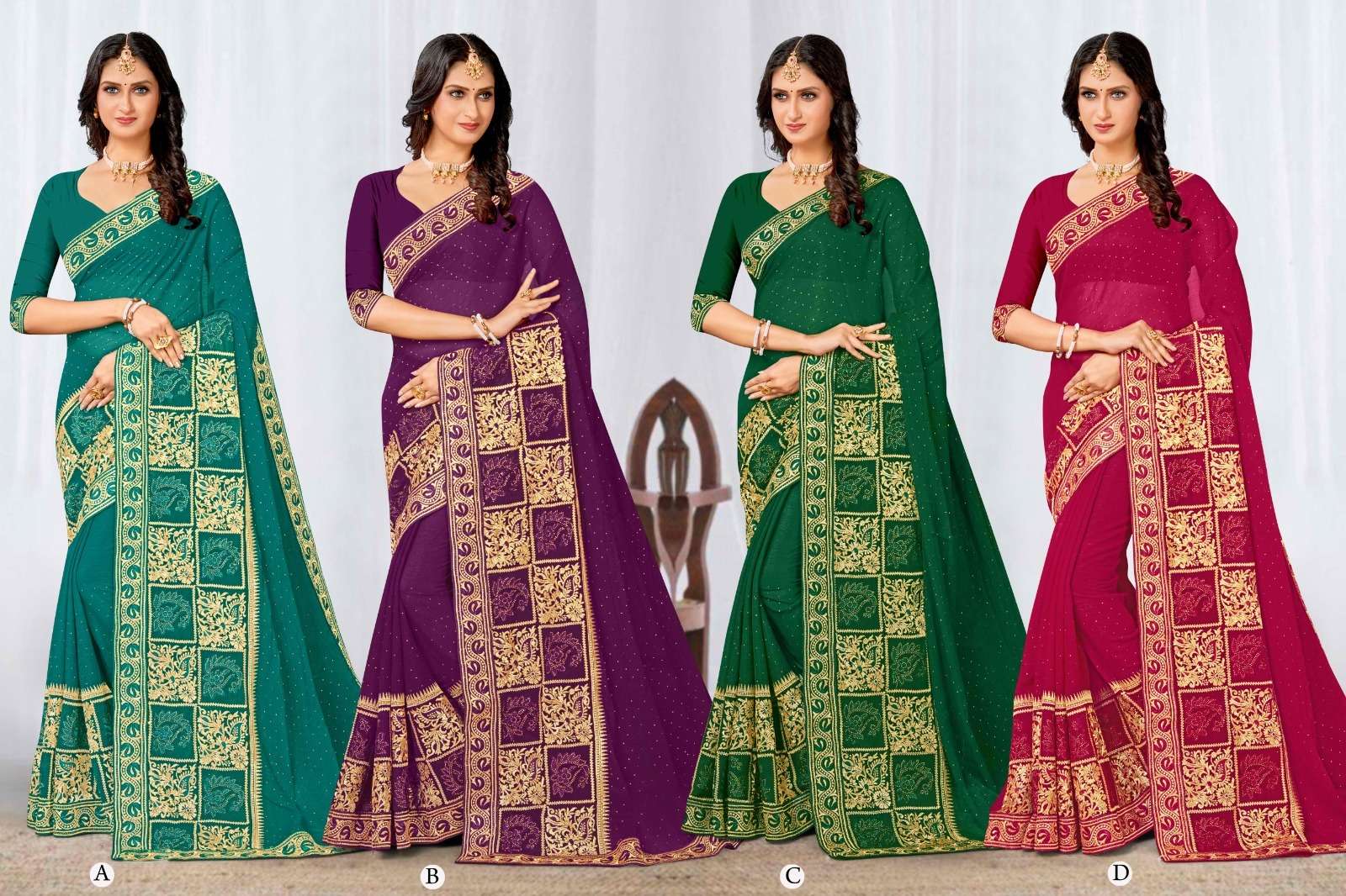 Ronisha OSSM DESIGNER Saree Wholesale catalog