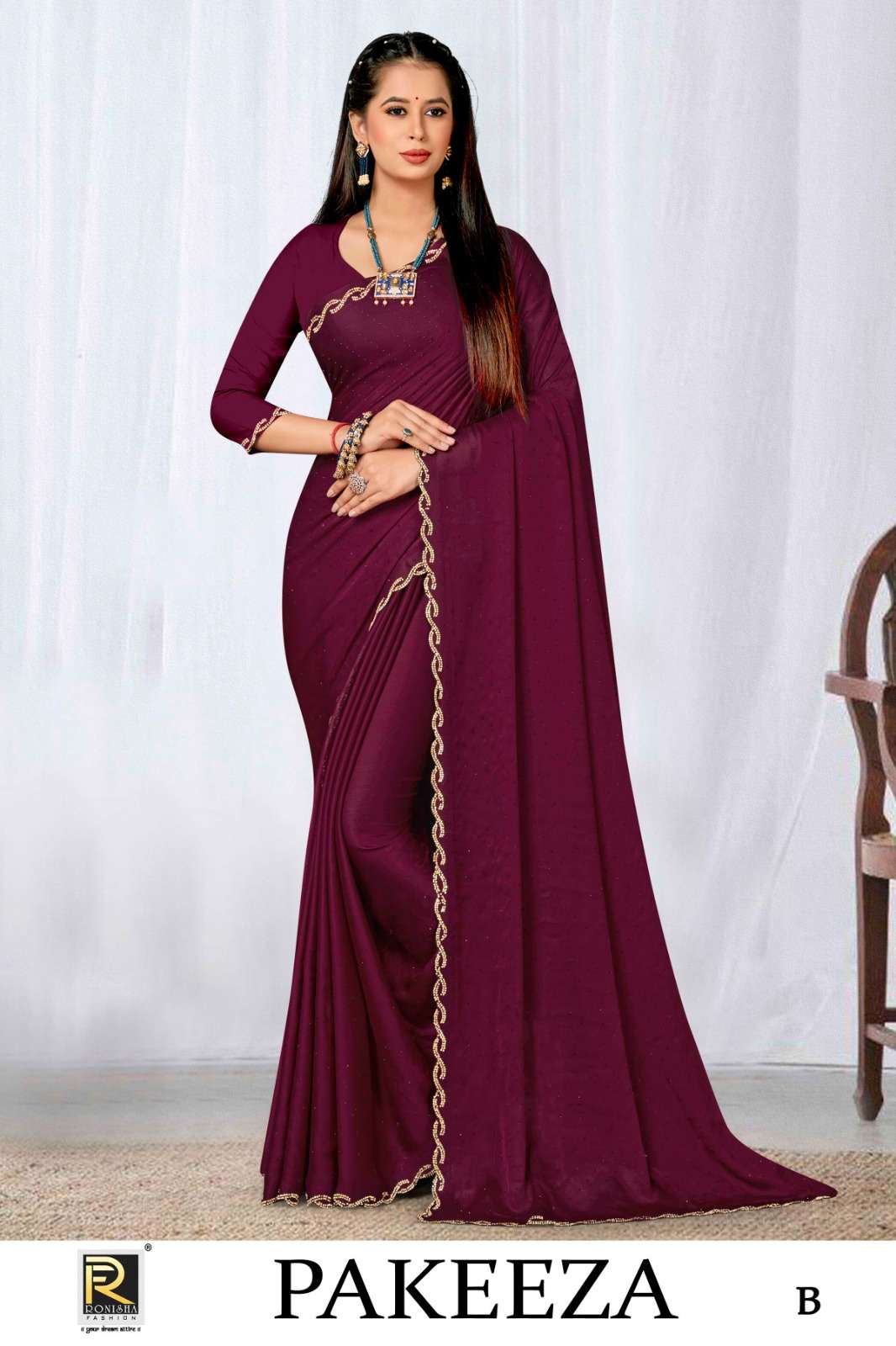 Ronisha Pakeeza Saree Wholesale catalog