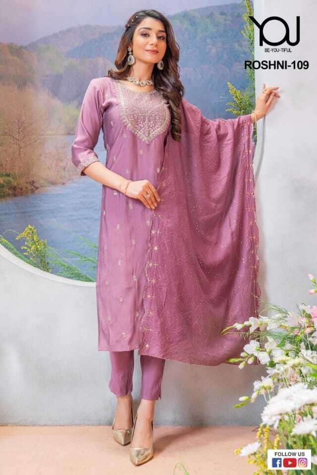 Roshni Roman SILK Kurti Wholesale catalog