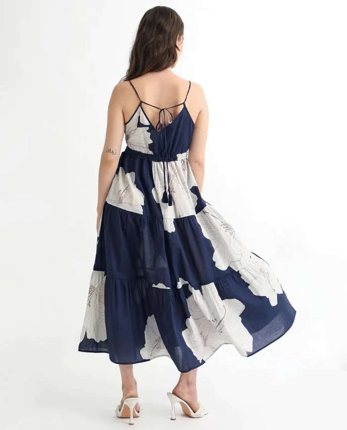 Sabella Brand Western Tunics Blue and Cream Combination 