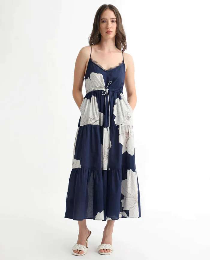 Sabella Brand Western Tunics Blue and Cream Combination 