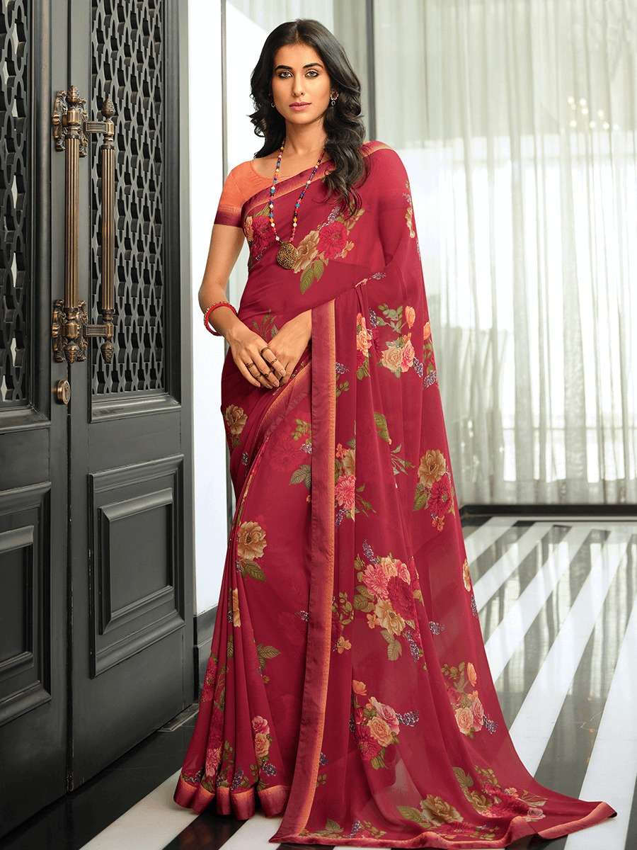 Sabella VOL 1 MAHIMA SAREE WHOLESALE Printed saree