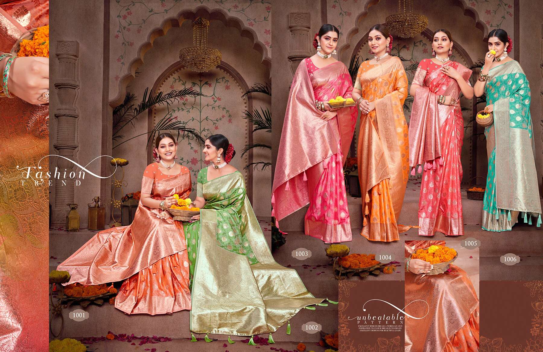 Saroj  Amrut Vol - 3 50*600 Soft Silk Saree  Saree Wholesale catalog      