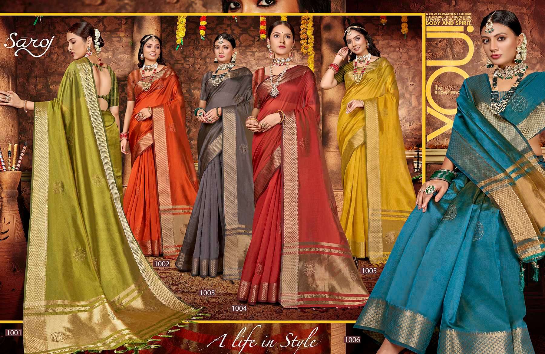 Saroj Angoori silk Vol - 2 Soft Organza  Saree saree  Wholesale catalog