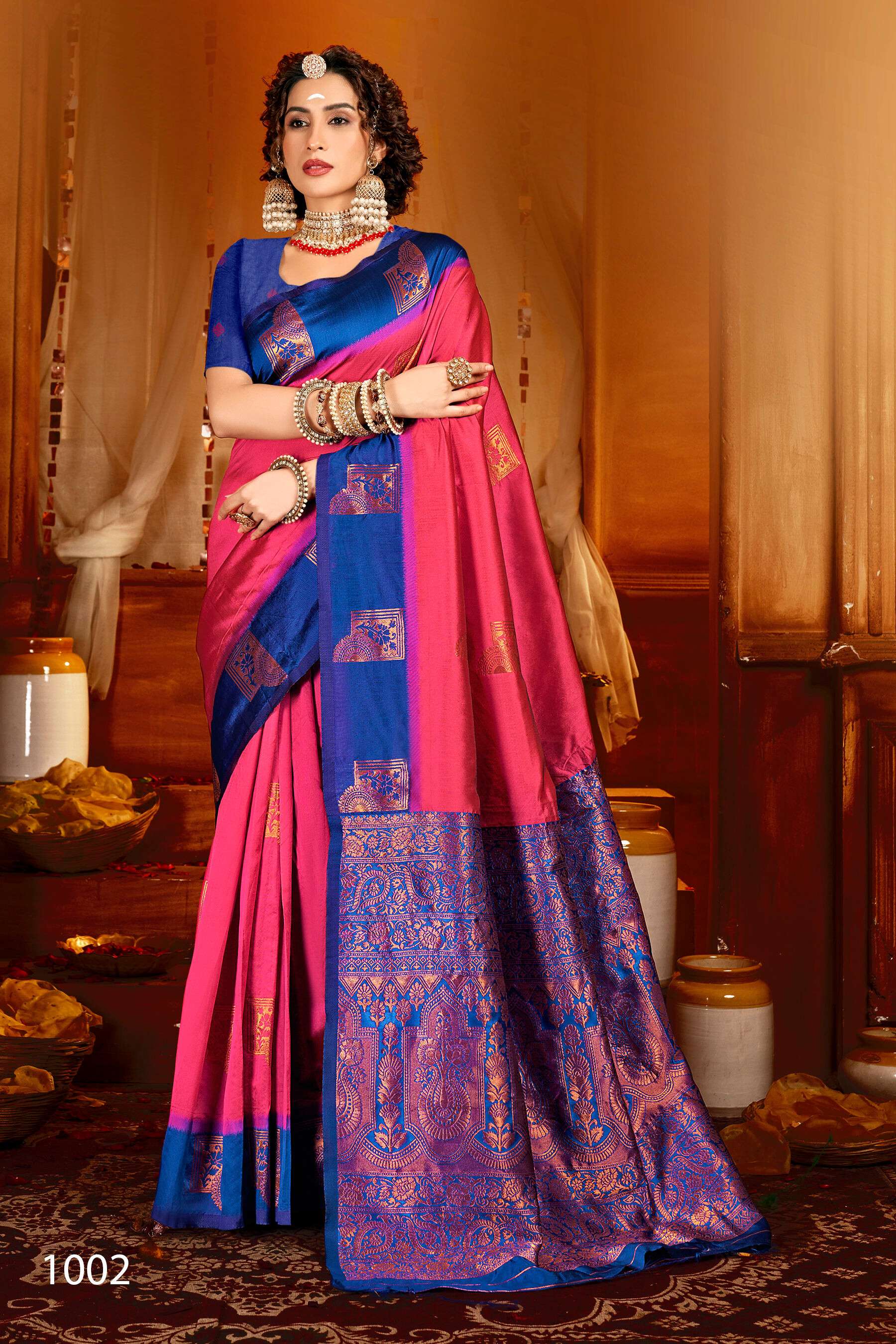 Saroj  Anushka shree vol.2 Soft Silk saree Wholesale catalog   
