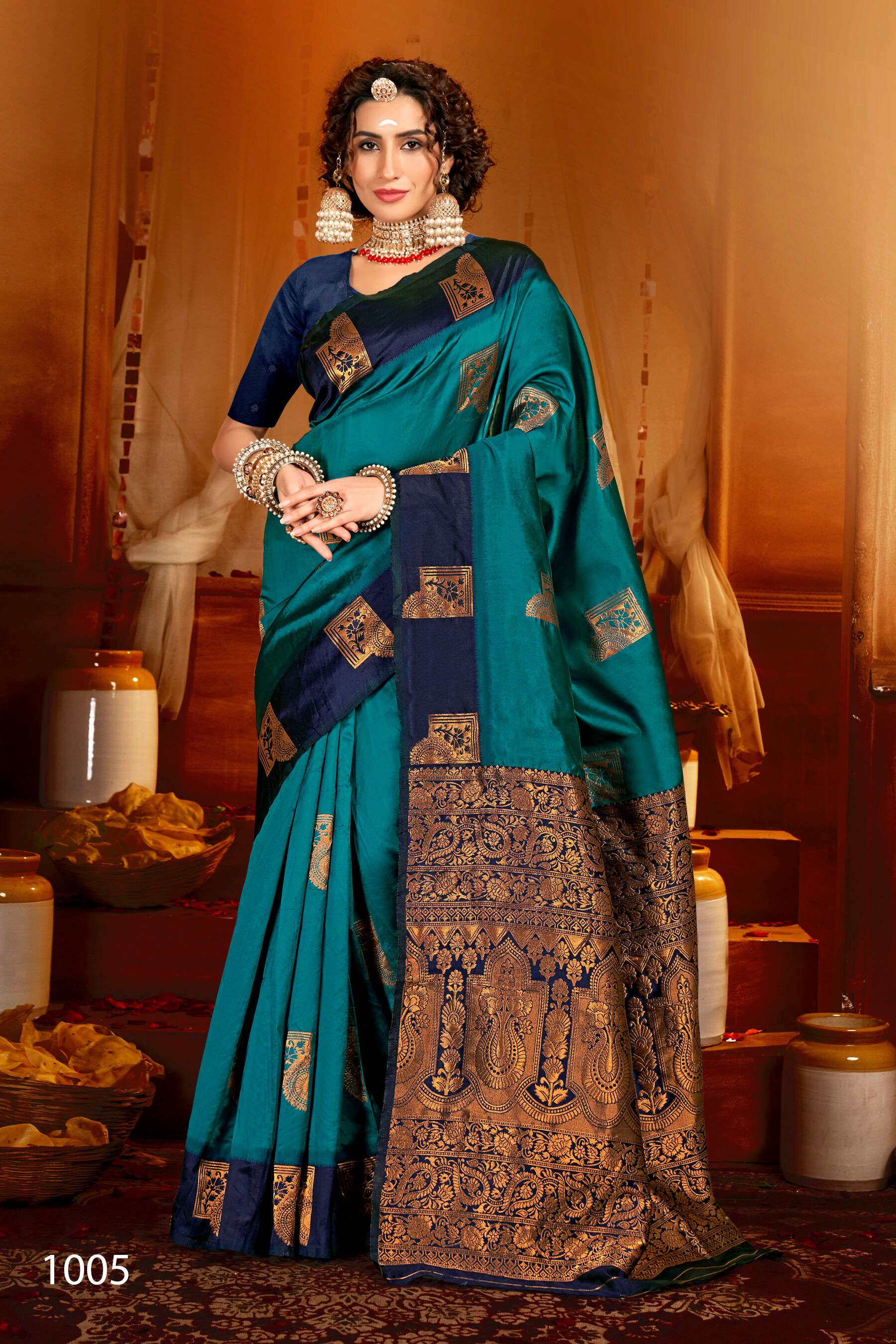 Saroj  Anushka shree vol.2 Soft Silk saree Wholesale catalog   