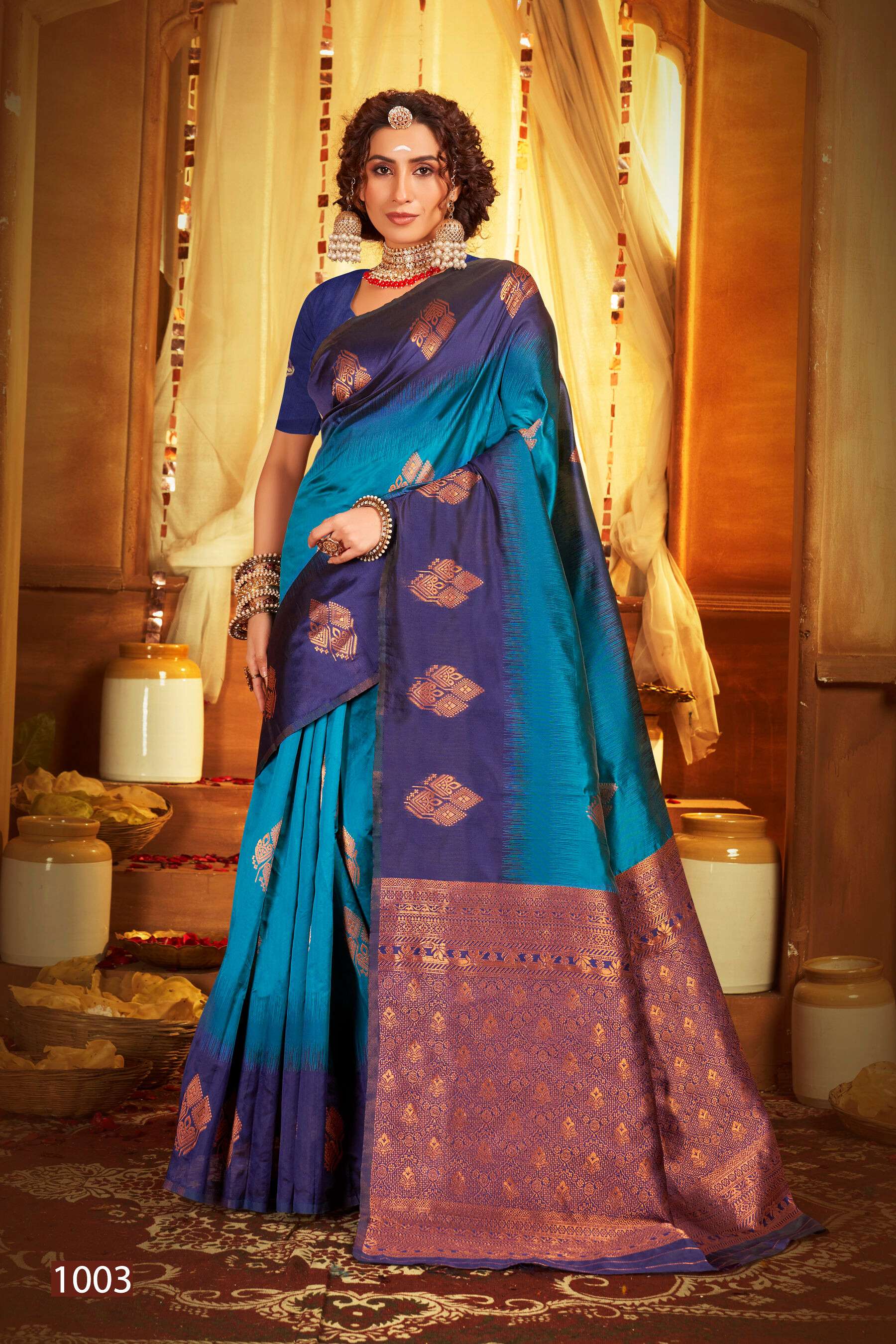 Saroj  Anushka shree vol.3 Soft Silk saree Wholesale catalog   