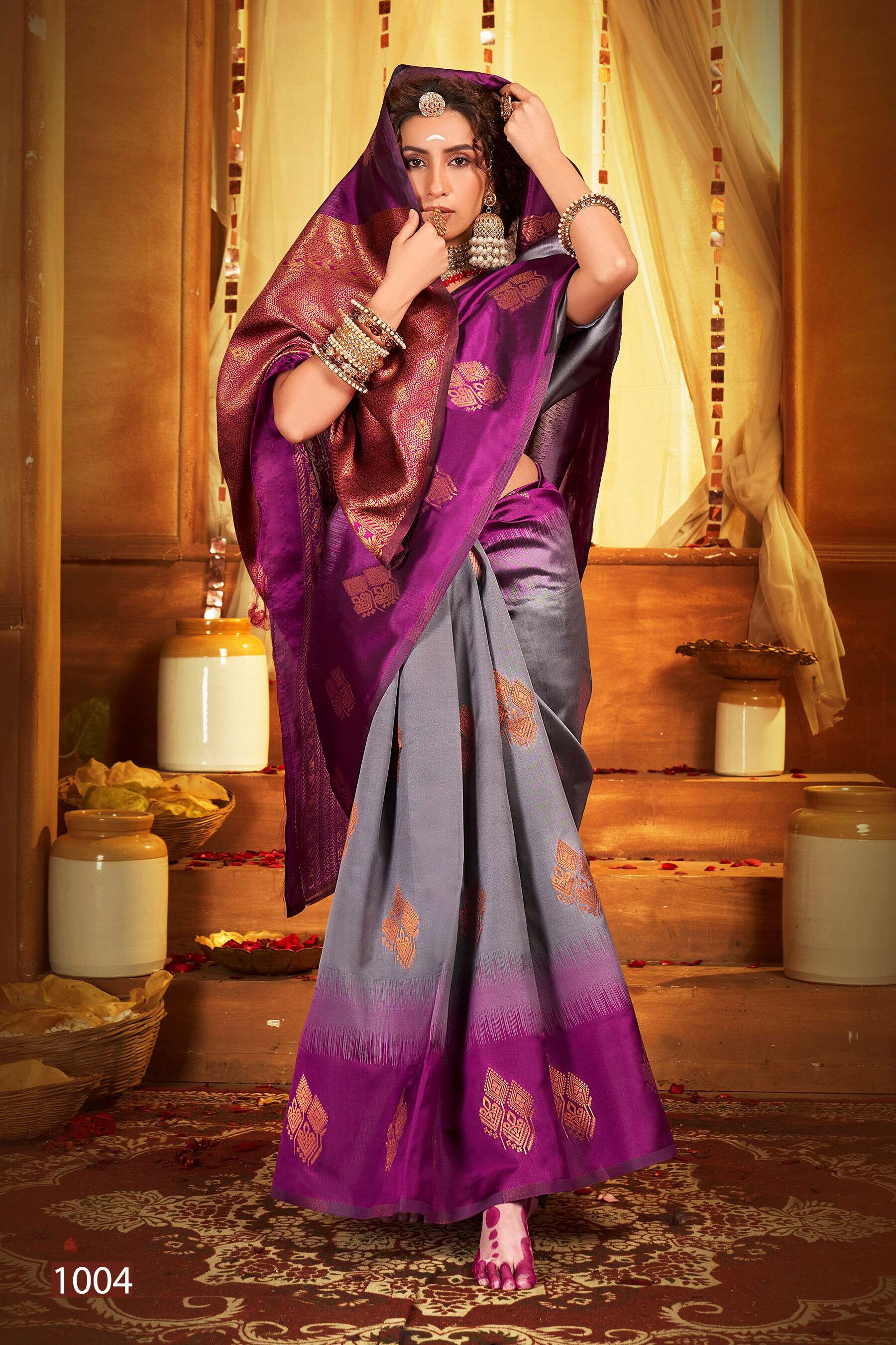 Saroj  Anushka shree vol.3 Soft Silk saree Wholesale catalog   