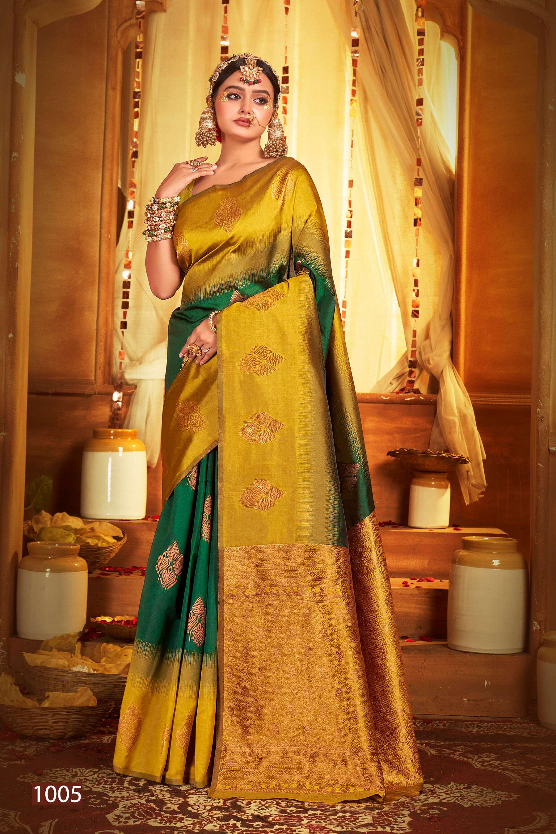 Saroj  Anushka shree vol.3 Soft Silk saree Wholesale catalog   