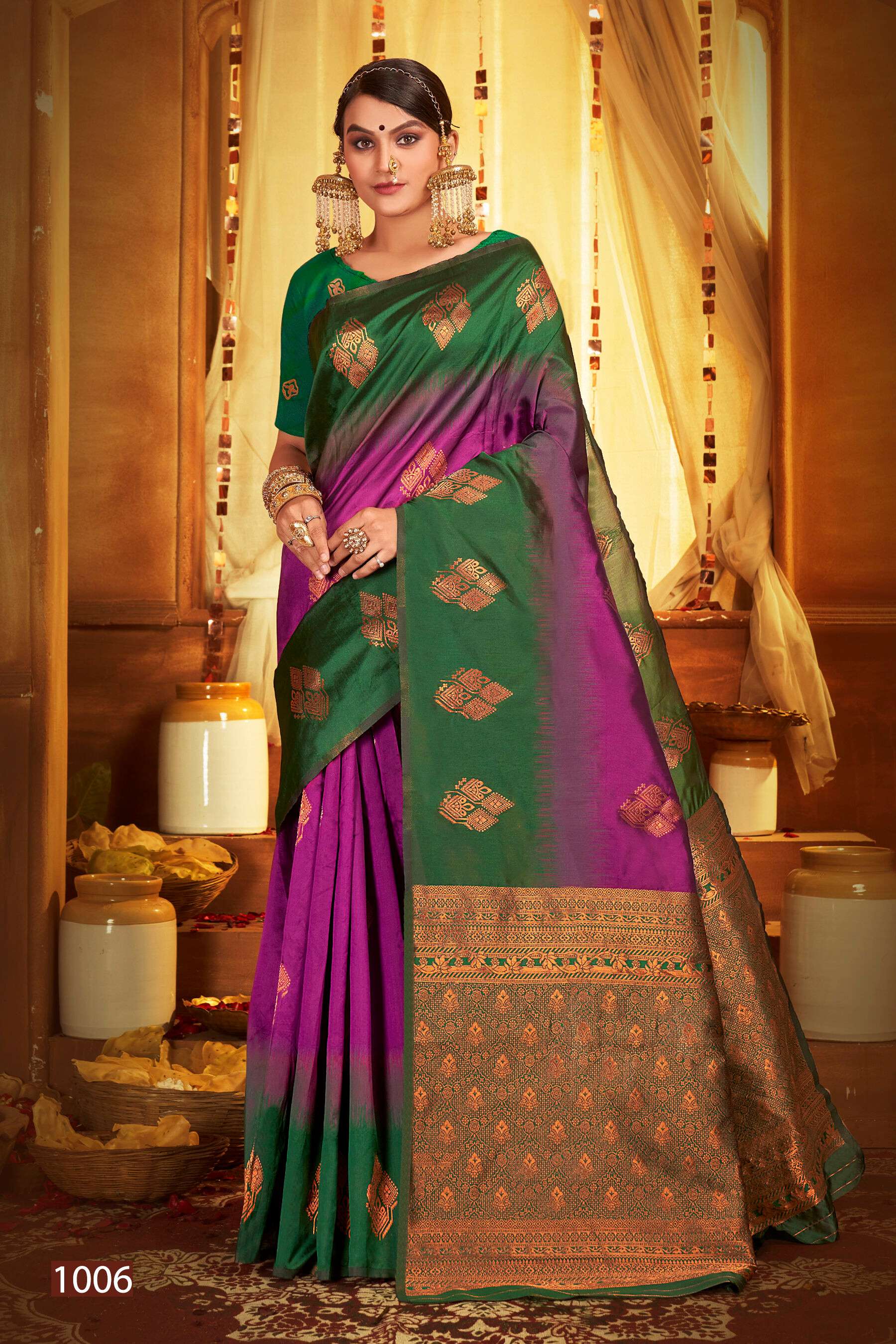 Saroj  Anushka shree vol.3 Soft Silk saree Wholesale catalog   