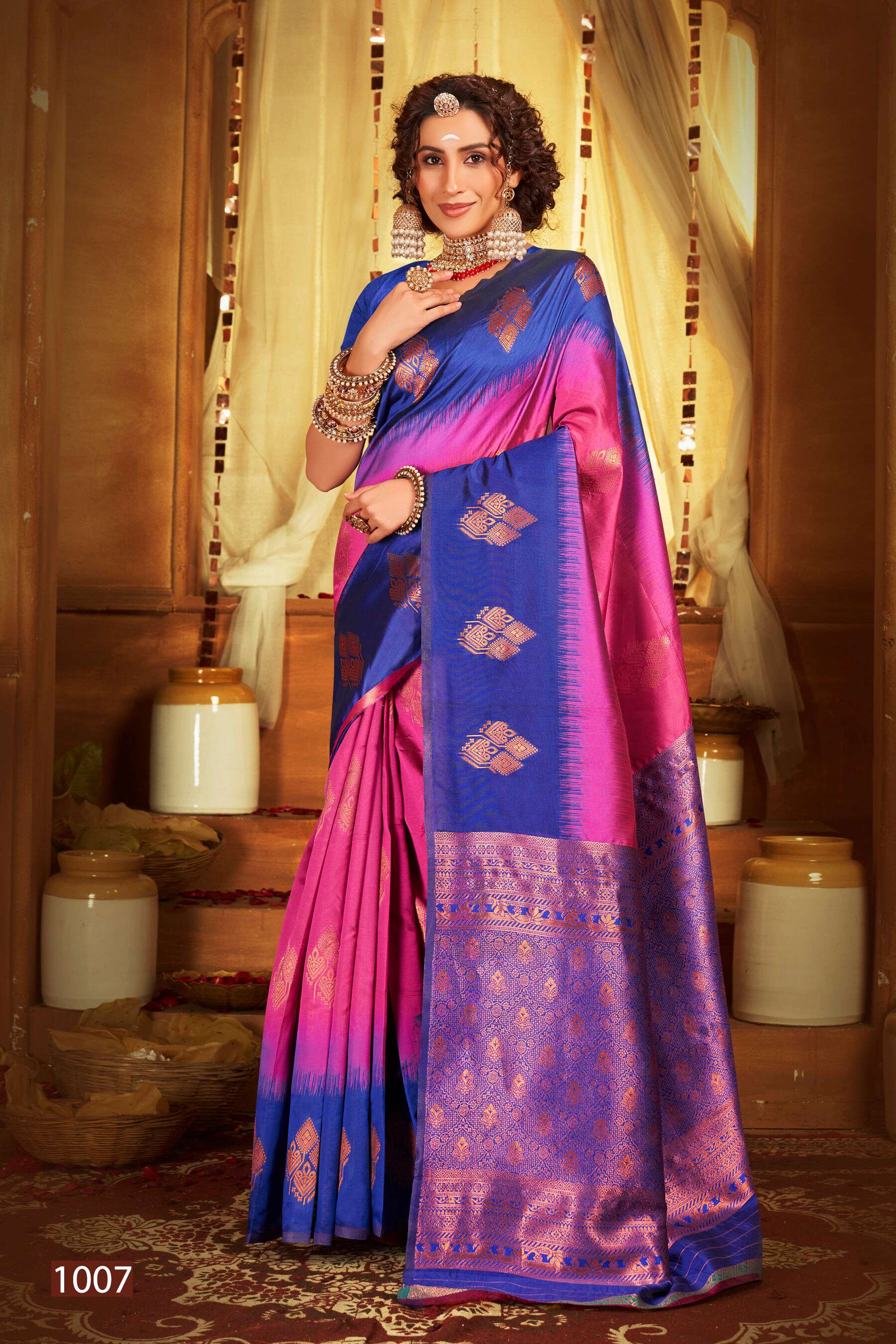 Saroj  Anushka shree vol.3 Soft Silk saree Wholesale catalog   