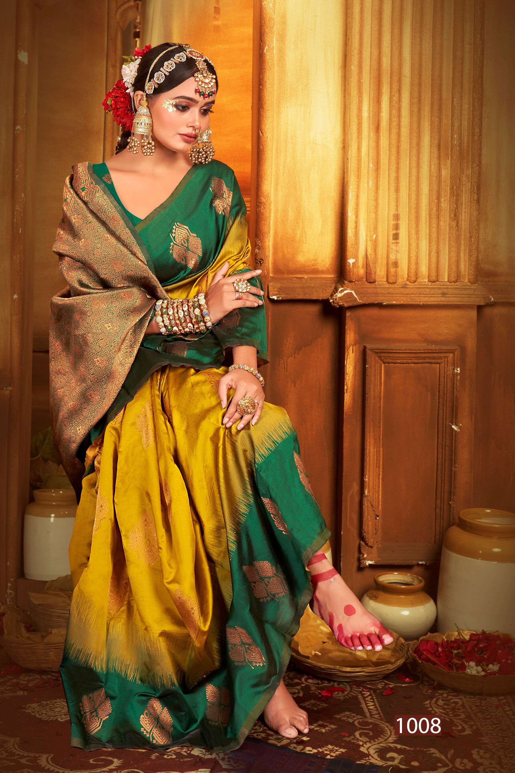 Saroj  Anushka shree vol.3 Soft Silk saree Wholesale catalog   