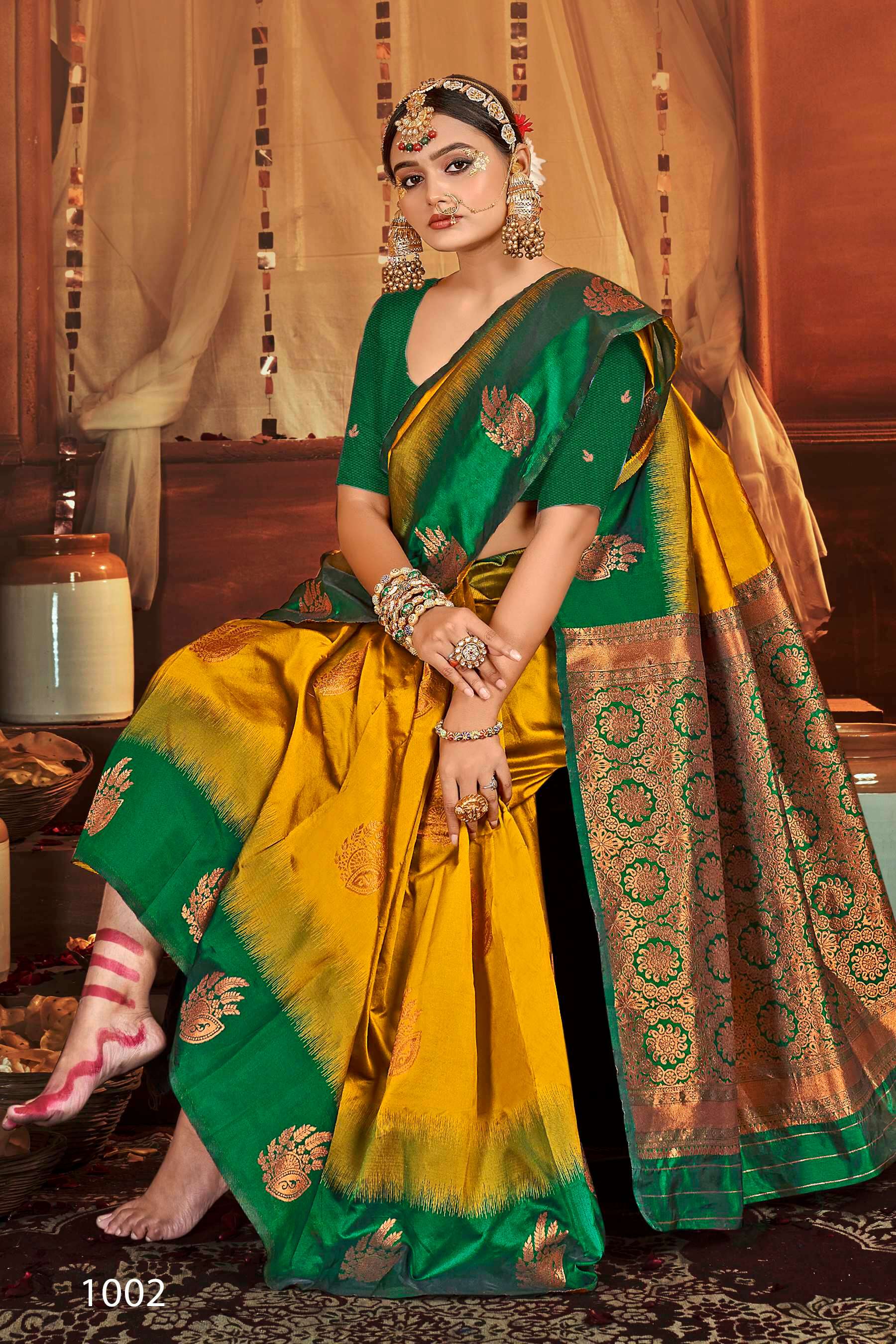 Saroj  Anushka shree vol.4 Soft Silk saree Wholesale catalog   