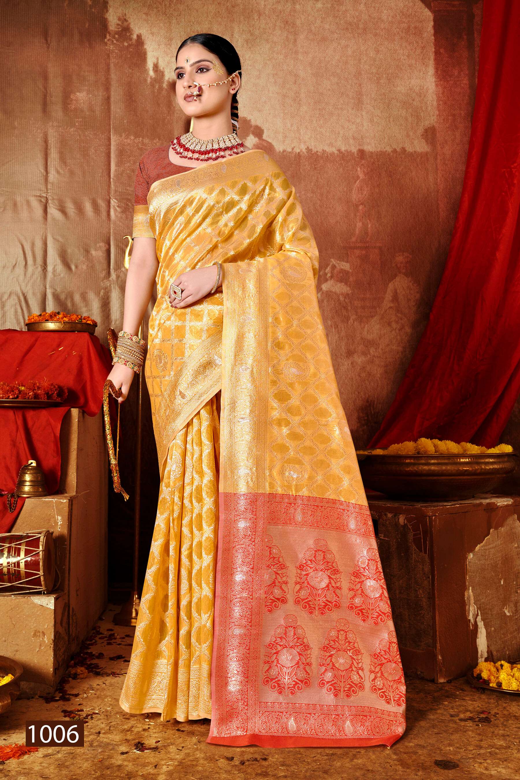 Saroj Jaipuri Silk Vol - 3 Soft cotton  Saree Saree Wholesale catalog      