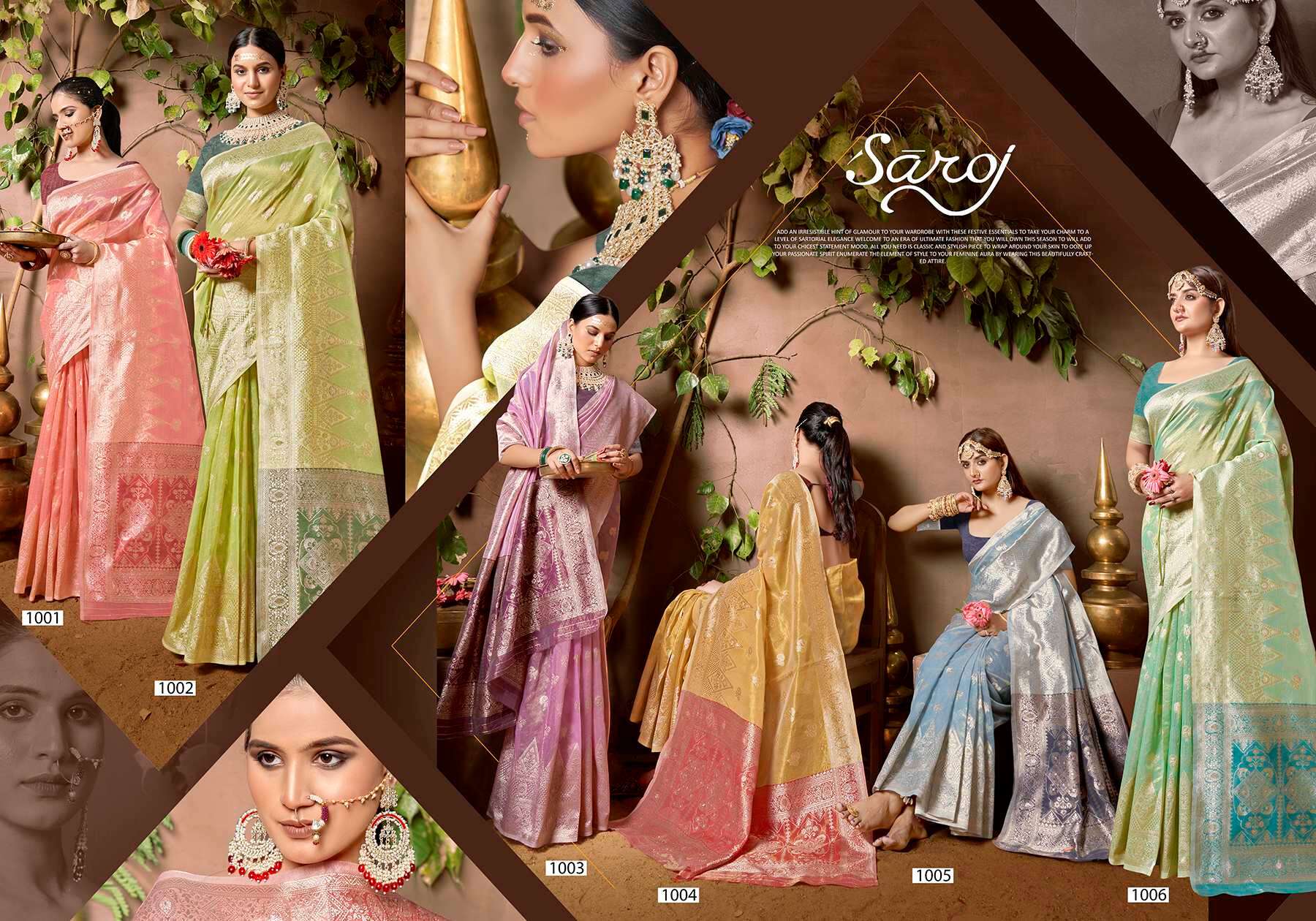 Saroj Jaipuri Silk Vol - 4 Soft cotton Saree Saree Wholesale catalog  