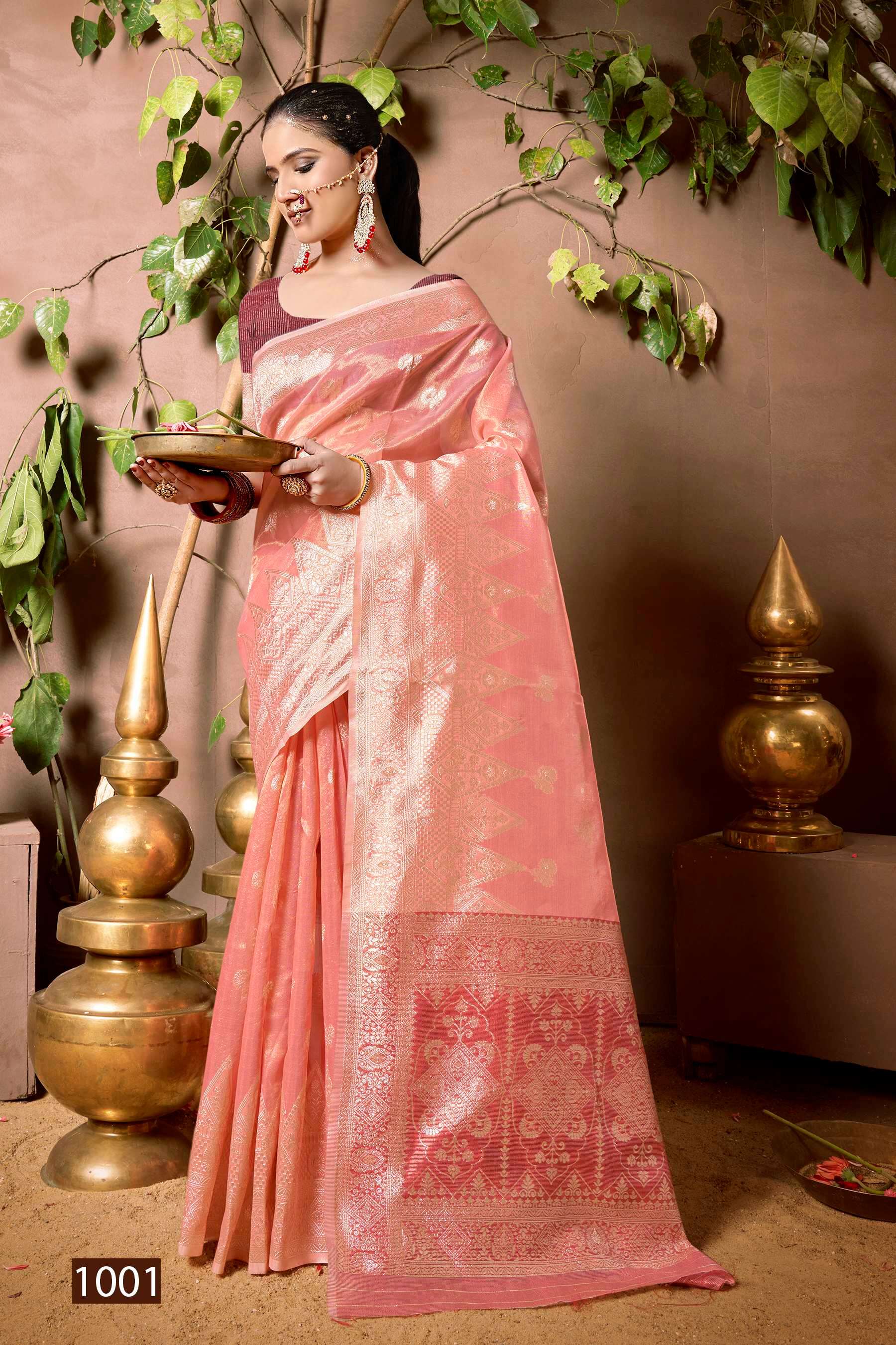 Saroj Jaipuri Silk Vol - 4 Soft cotton Saree Saree Wholesale catalog  