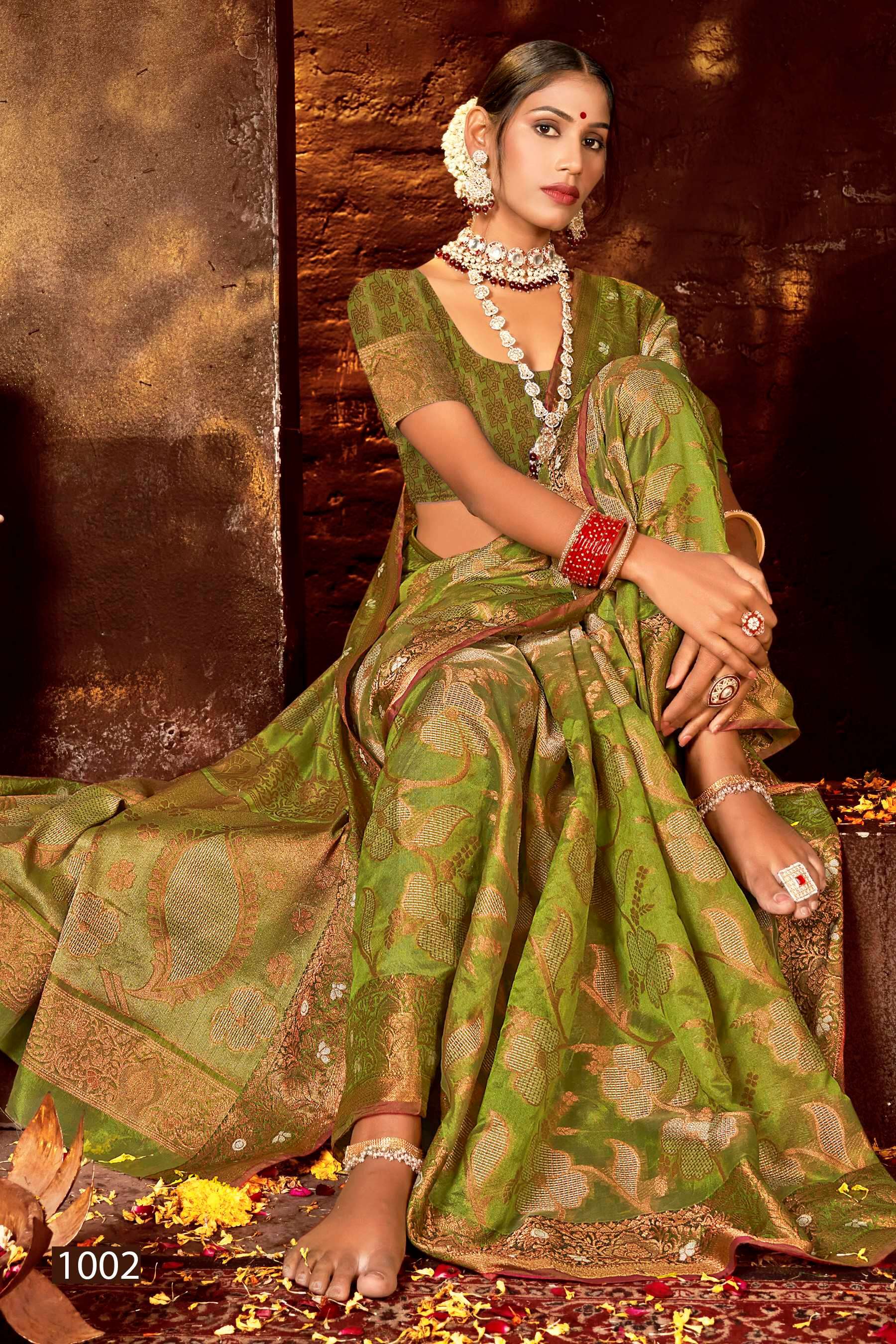 Saroj  Kundan Vol - 2 Soft  Organza  Saree Wholesale catalog  