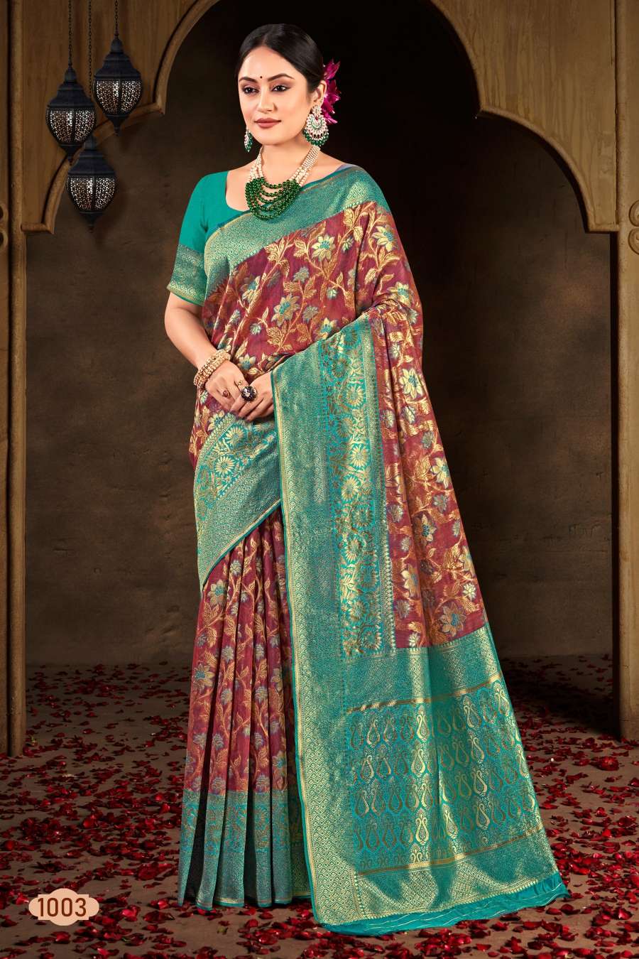 Saroj  Nayantara Vol - 2 Soft cotton Saree withContrast border and pallu Saree Wholesale catalog    