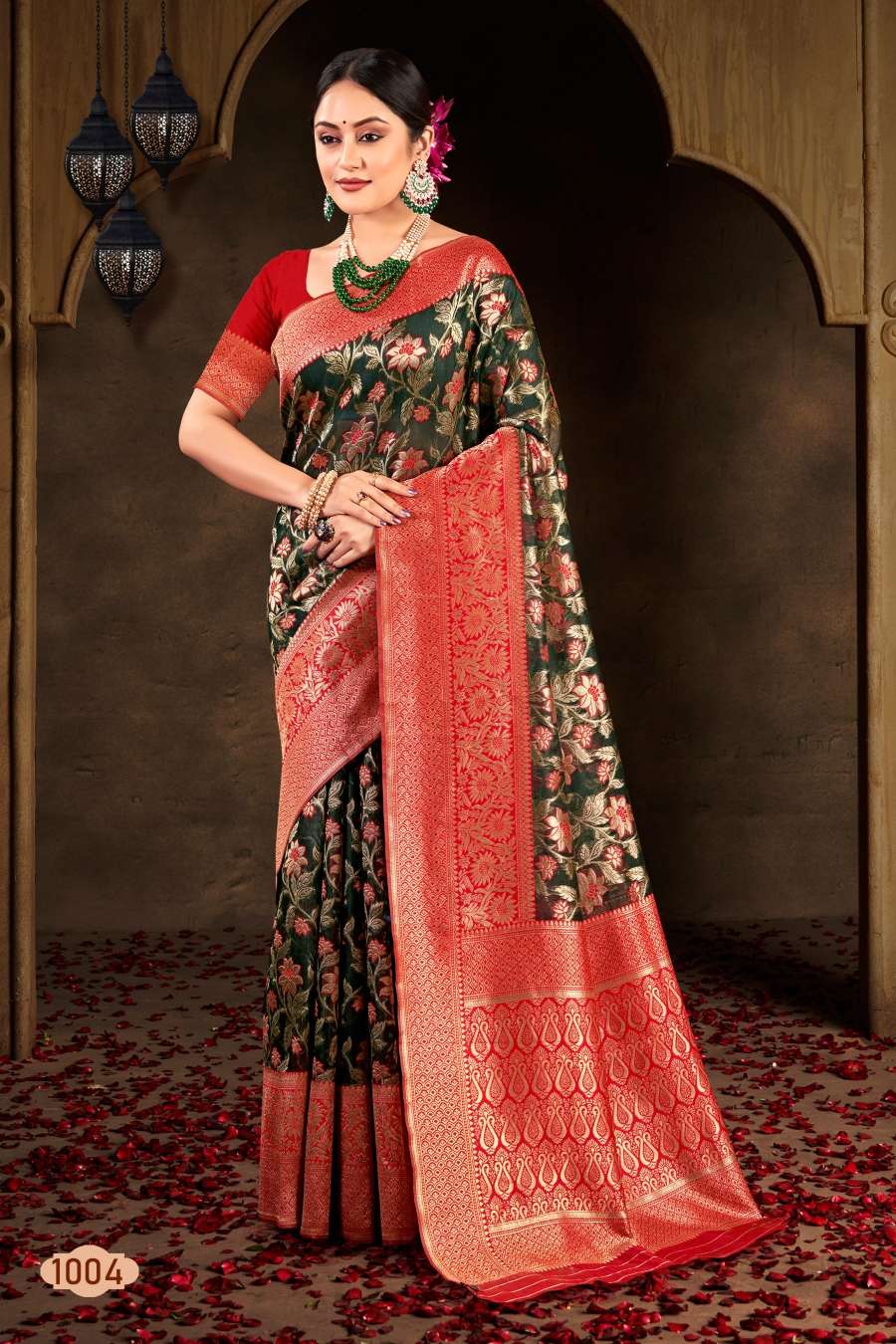 Saroj  Nayantara Vol - 2 Soft cotton Saree withContrast border and pallu Saree Wholesale catalog    
