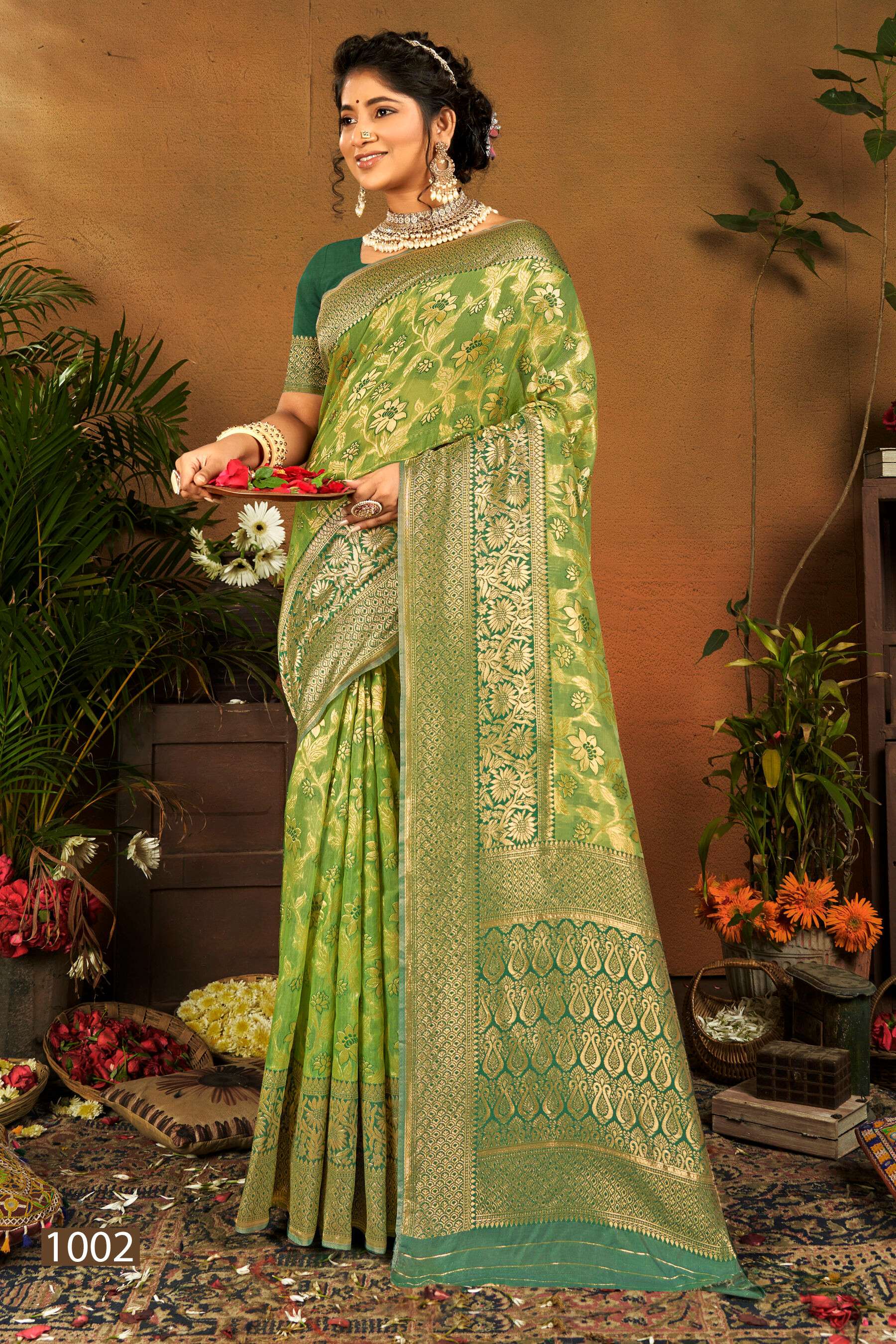 Saroj Puran bhumi vol.2  Soft cotton Saree Wholesale catalog  
