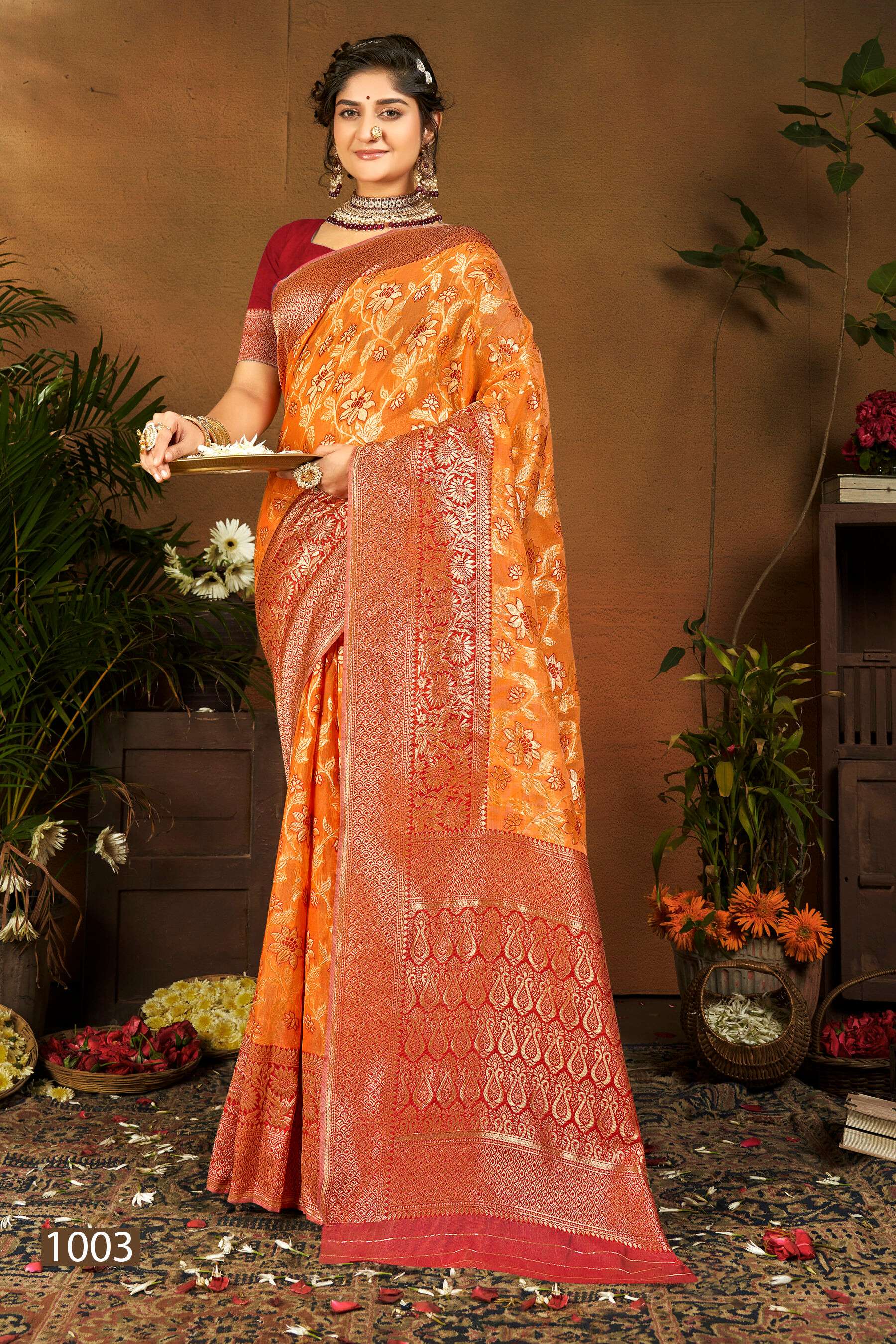 Saroj Puran bhumi vol.2  Soft cotton Saree Wholesale catalog  