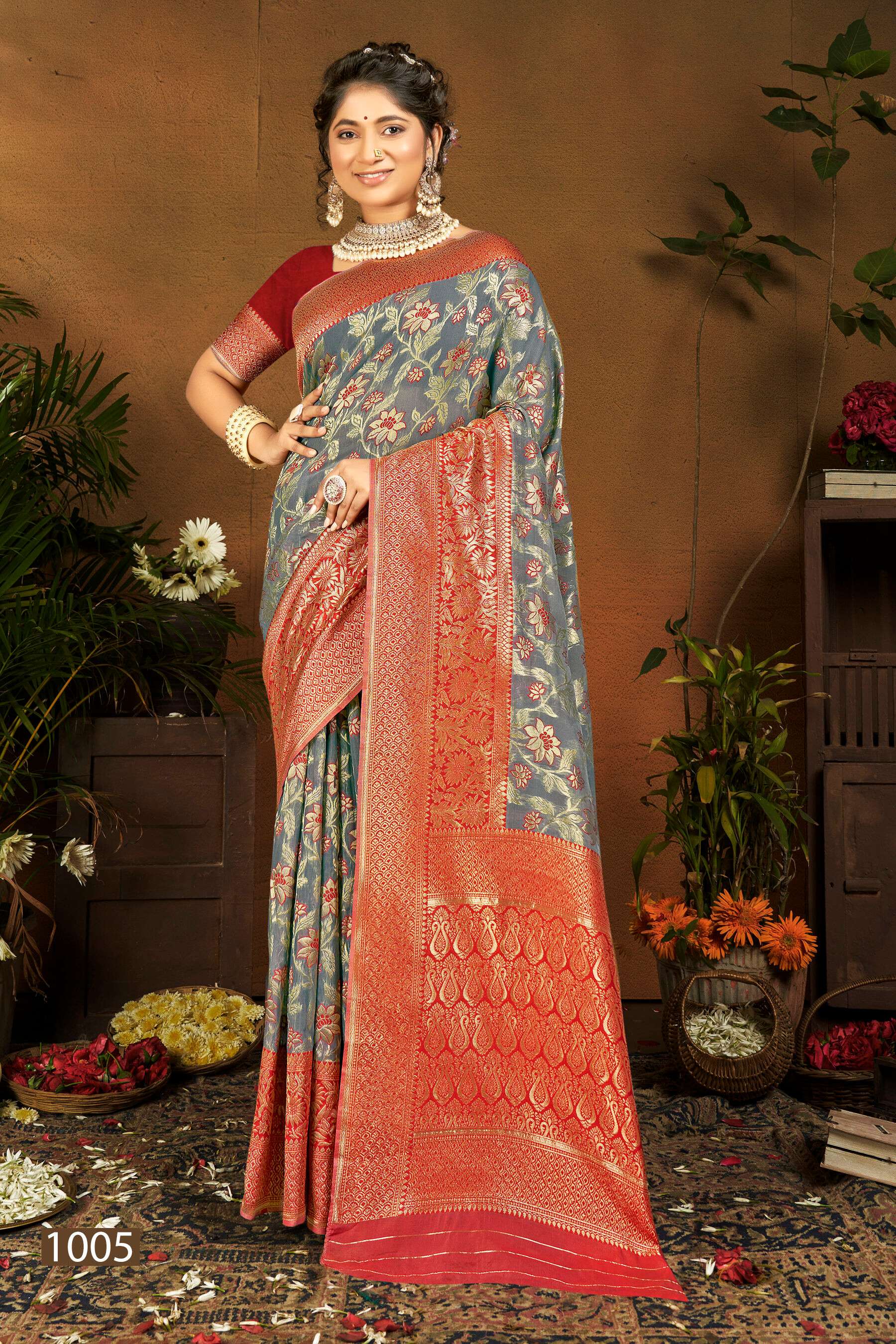 Saroj Puran bhumi vol.2  Soft cotton Saree Wholesale catalog  