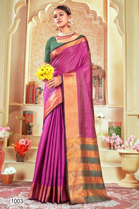 Saroj Saandhya Vol - 2 Soft silk Wholesale catalog     
