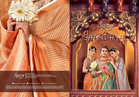 Saroj Saandhya Vol - 3 Soft silk Wholesale catalog     