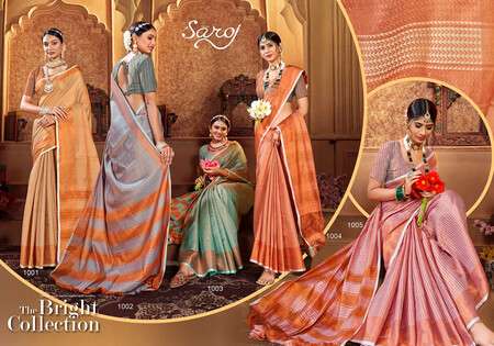 Saroj Saandhya Vol - 3 Soft silk Wholesale catalog     