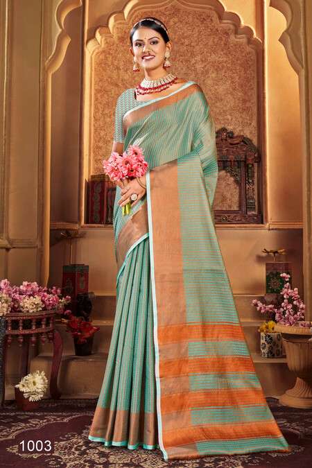 Saroj Saandhya Vol - 3 Soft silk Wholesale catalog     