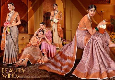Saroj Saandhya Vol - 4 Soft silk Wholesale catalog     