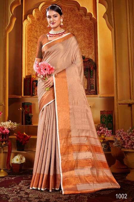 Saroj Saandhya Vol - 4 Soft silk Wholesale catalog     