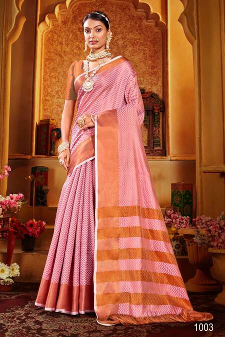 Saroj Saandhya Vol - 4 Soft silk Wholesale catalog     